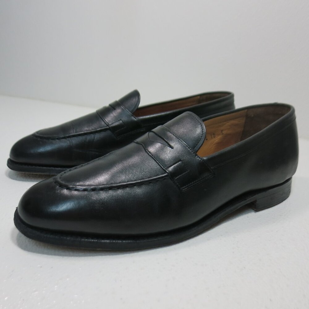 Grenson Strap Penny Loafers Moccasin Dress Shoes Mens Formal Footwear 11 D